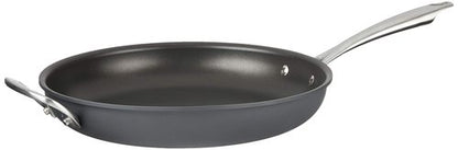 Cuisinart Dishwasher Safe Hard-Anodized 12-Inch Open Skillet with Helper Handle