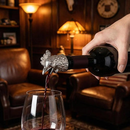Animal Wine Pourer and Wine Bottle Stopper Holde Display Unique Wine Accessories