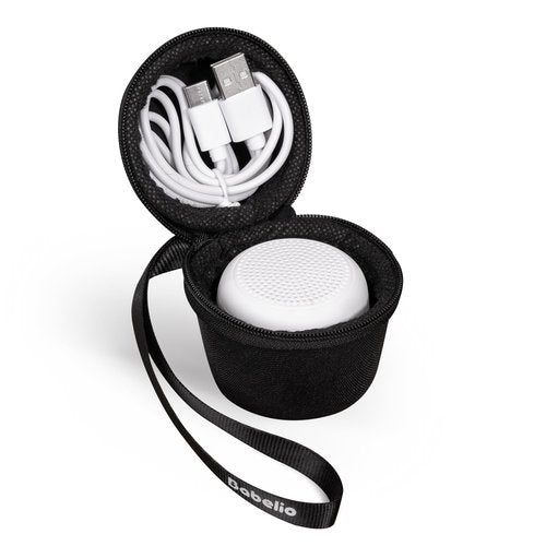 Babelio Portable Travel Case for Babelio Pocket Mini White Noise Machine, Double Stitch Zipper - Perfect for Traveling (CASE ONLY - Textile Black)