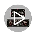 Halloween Witches Kitchen Mat Set of 2 - 17x29 & 17x47 Inches, Non-Slip Home Decor Rugs