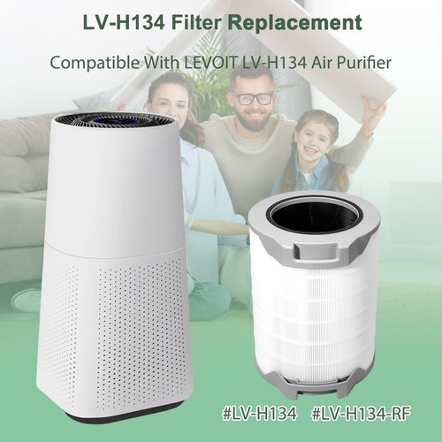 LV-H134 Replacement Filter,Compatible With LEVOIT LV-H134 Air Purifier,3-in-1 True High-Efficiency Activated Carbon LV-H134-RF Filter Replacement-1PACK