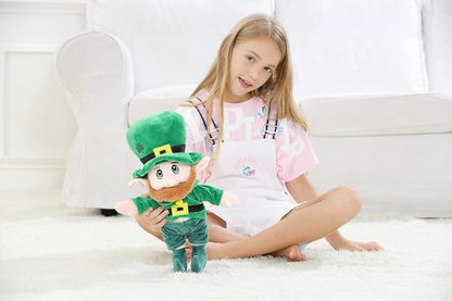 illuOKey Leprechaun Plush Doll - Perfect St. Patrick's Day Decoration | 16 Inches for Kids