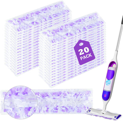 Power Mop Pads - Multi-Surface Refills for Swiffer Power Mop | 20 Disposable Pads Included