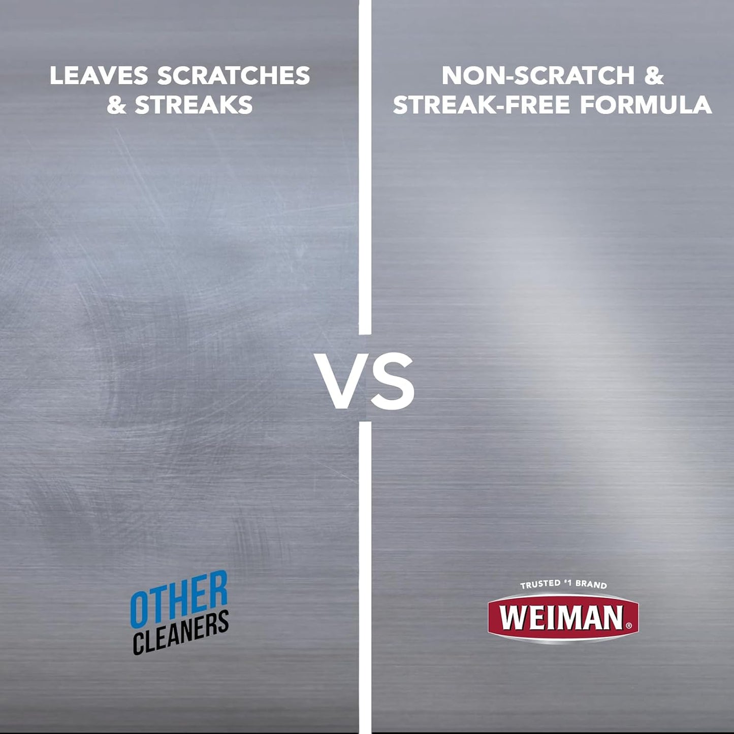 Weiman Stainless Steel Cleaner Wipes - 30 Count Anti-Fingerprint, Grease & Streak Remover for Appliances