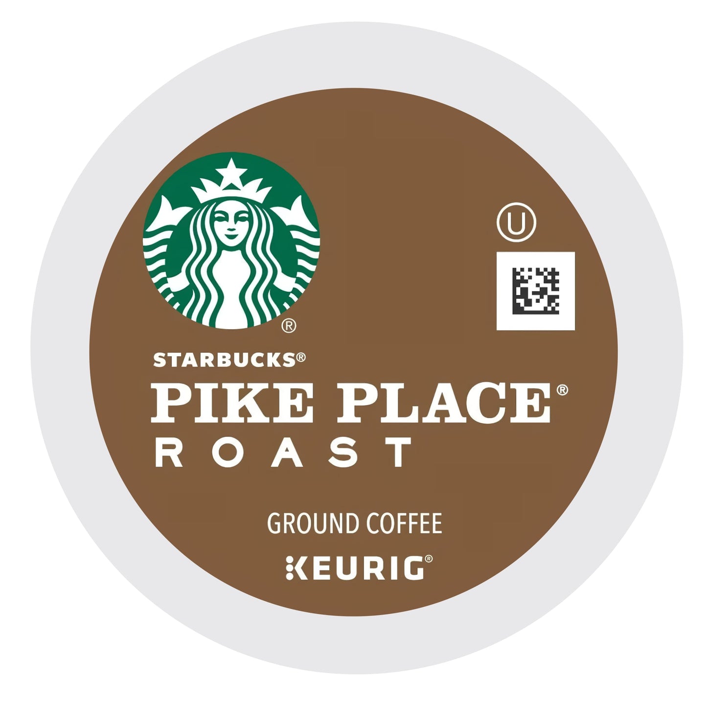 Starbucks Pike Place Roast K-Cups for Keurig, 1 Count (Pack of 72)