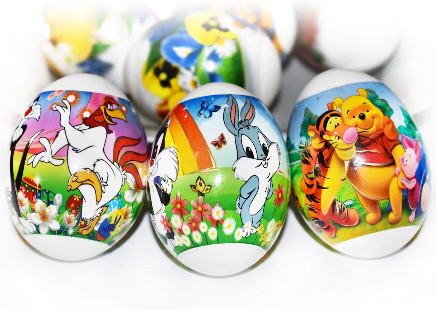 Skiennix Easter Egg Decorating Kit - Heat Shrink Sleeve Wraps & Stickers for 7 Eggs | Pysanka Supplies
