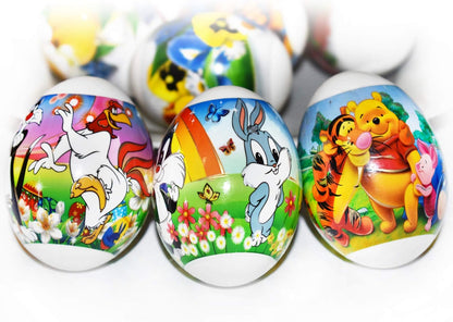 Skiennix Easter Egg Decorating Kit - Heat Shrink Sleeve Wraps & Stickers for 7 Eggs | Pysanka Supplies