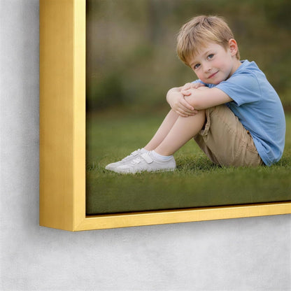 Skiennix Personalized Canvas Prints - Stunning Photo on Canvas (Gold, 16x20) | Perfect Home Decor & Gifts