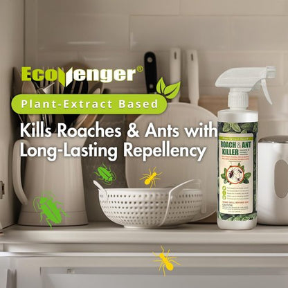 EcoVenger® Roach and Ant Killer - 16 oz | Kills on Contact | Peppermint Scent | Safe for Kids & Pets