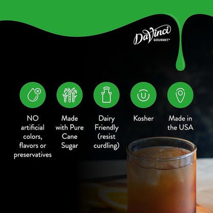DaVinci Gourmet Madagascar Vanilla Syrup - Rich Flavor for Coffee & Desserts | 25.4 Fl Oz
