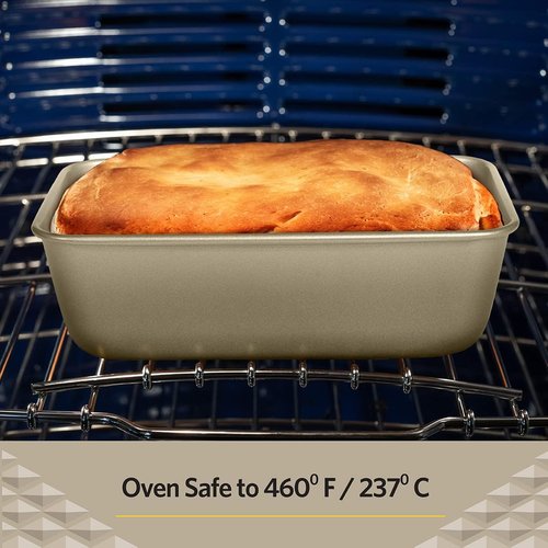 Glad Loaf Baking Pan - Nonstick Heavy Duty Bakeware for Perfect Bread & Cakes | 9.5 x 5.62 x 2.5 Inches