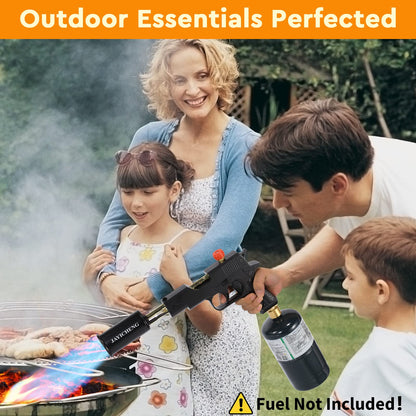 Propane Torch,Kitchen Cooking Blow Torch,700,000BTU Flamethrower,Food Culinary Torch with Safety Lock,Campfire Starter Grill Torch,BBQ Torch for Steak & Creme Brulee