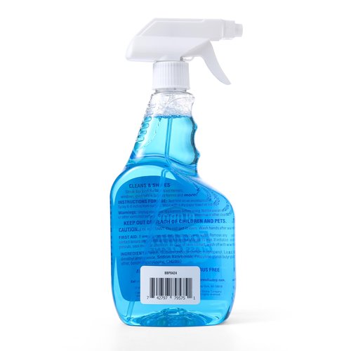 Clorox Foaming Glass Cleaner Trigger Spray, Streak Free No Drip Formula for Windows, Mirrors, and Glass Surfaces, All Purpose Household Cleaning Spray in Fresh Scent, 23 Ounce