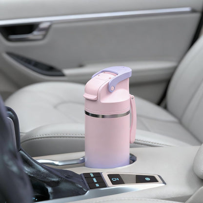 OISIZ Insulated Water Bottle - 20 oz Vacuum Stainless Steel with 2-in-1 Spout & Straw Lid | 100% Leakproof, Keeps Cold 24H