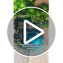 Indoor Waterfall Fountain with LED Lights - Relaxing Tabletop Decor, 11.81in