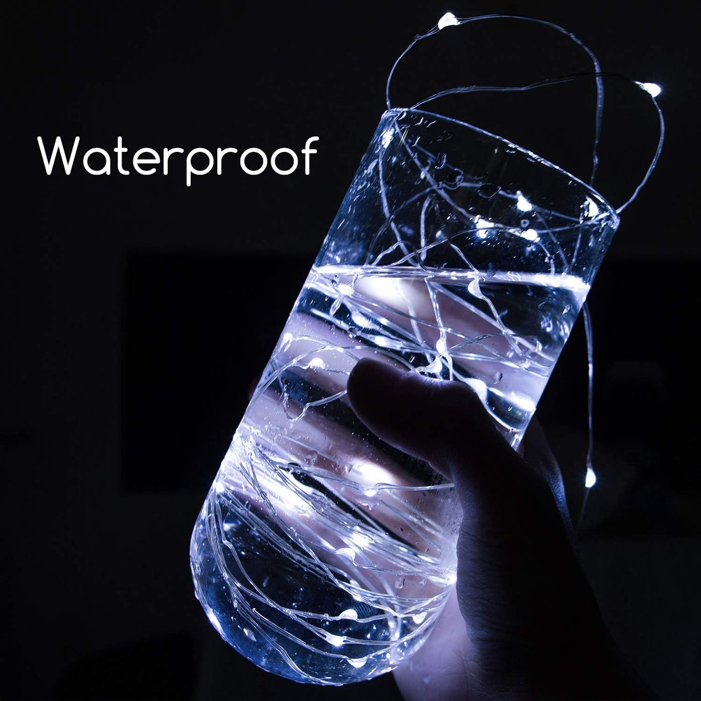 Skiennix 20 LED Fairy Lights - 7 Feet Battery Operated String Lights with Timer | Waterproof Silver Wire for Home, Party & Wedding Decor