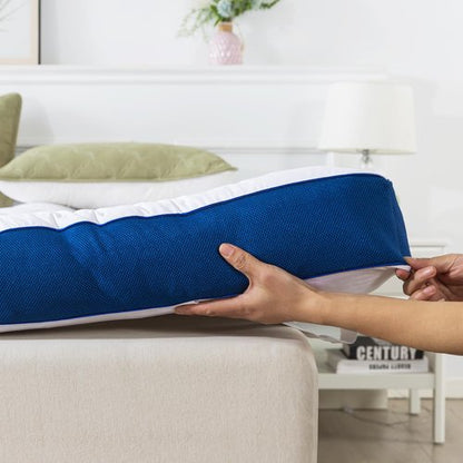 WhatsBedding 5 Inch Queen Mattress Topper for Back Pain Relief, Filled with Breathable & Soft Memory Foam Pillow Top,4 Elastic Straps