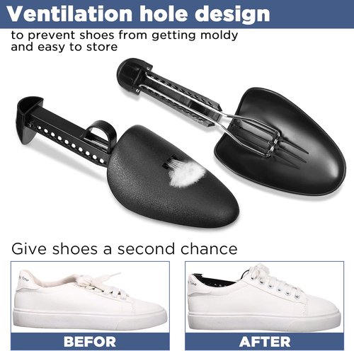 Honeydak Adjustable Shoe Stretcher - 20 Pairs Portable Shoe Trees for Men & Women