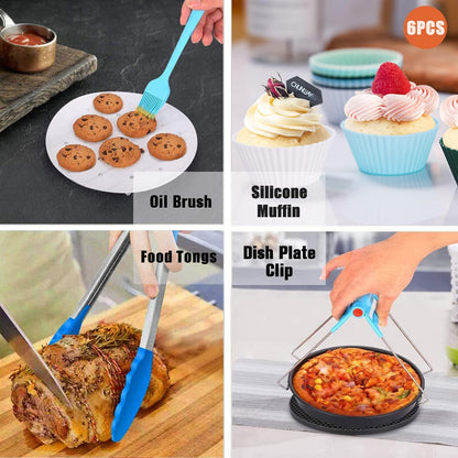 Square Air Fryer Accessories by [Brand Name] - 8 Inch XL Compatible with Philips, Cosori, Ninja | Fits 3.6QT-6.8QT Models