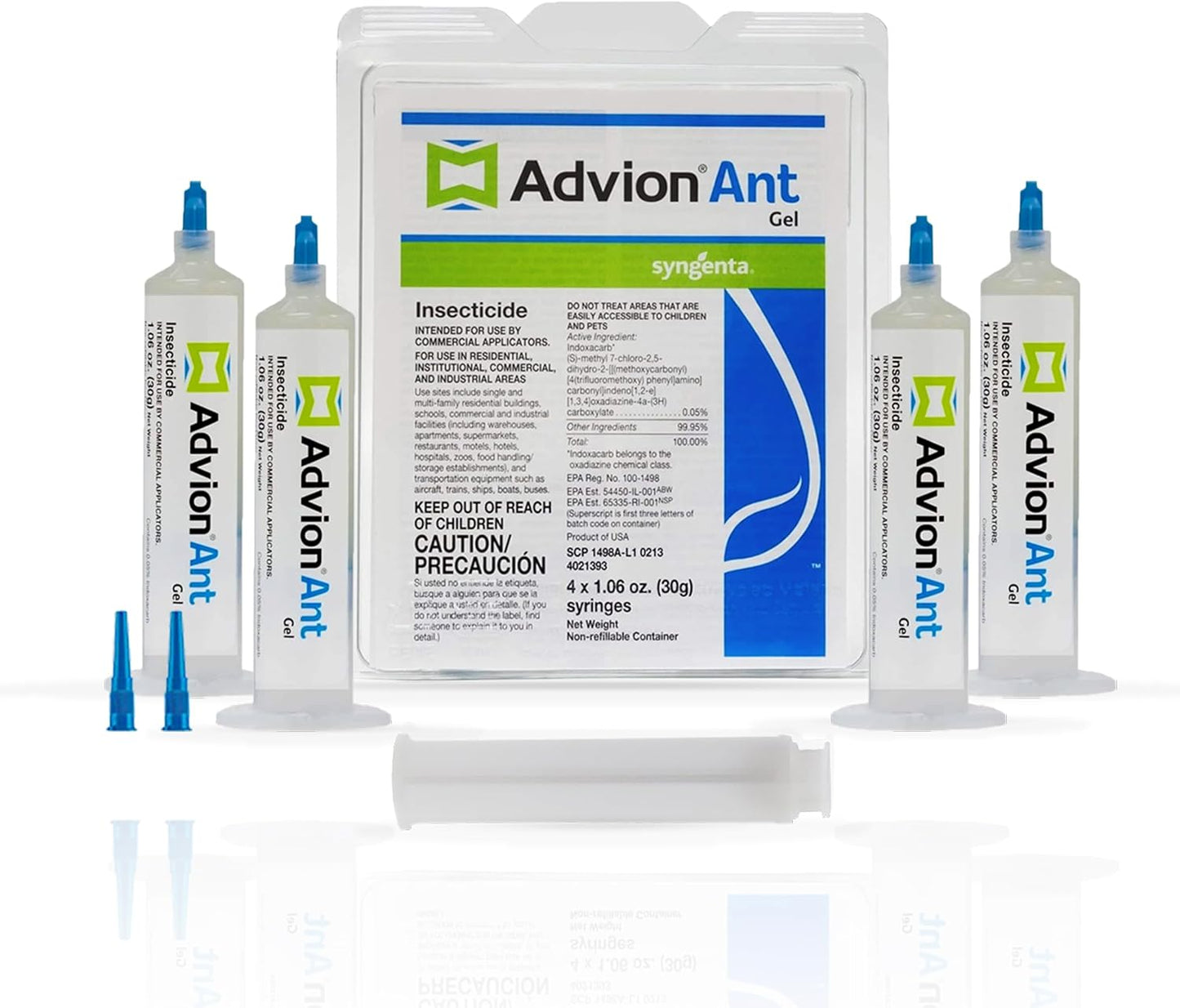 Syngenta Advion Ant Gel - Effective Ant Control | 4 Tubes, 30 Grams Each