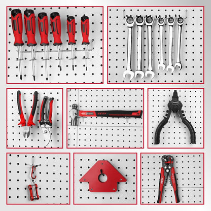 Pegboard Hook Set by [Brand Name] - 300 Durable Metal Hooks for Tool Organization | Perfect for Garage & Craft Storage