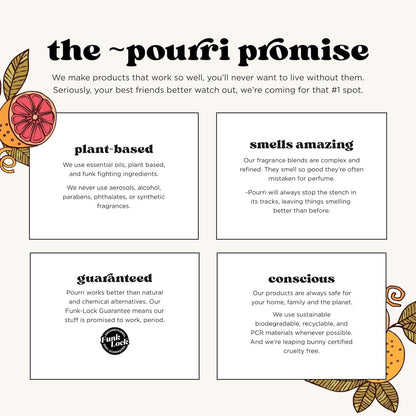 Poo-Pourri Toilet Spray Set - 5 Pack of 2 oz Bottles in Peaches & Cream, Berry & Bright, Balsam Bum
