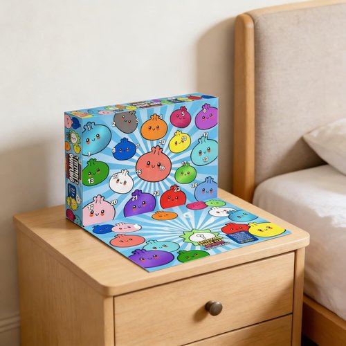 Dumpling Squishies - 2026 Mystery Advent Countdown Calendar | 24 Random Surprise Stress Relief Toys