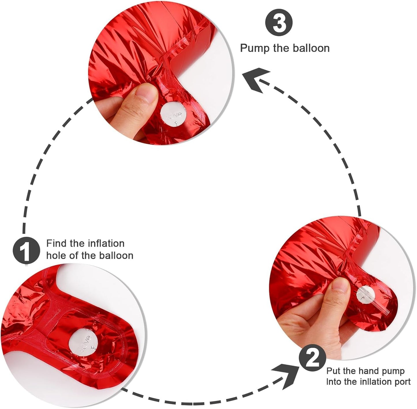 Numbers Balloons - 40 Inch Red Foil Number Balloons for 18th Birthday & Wedding Celebrations