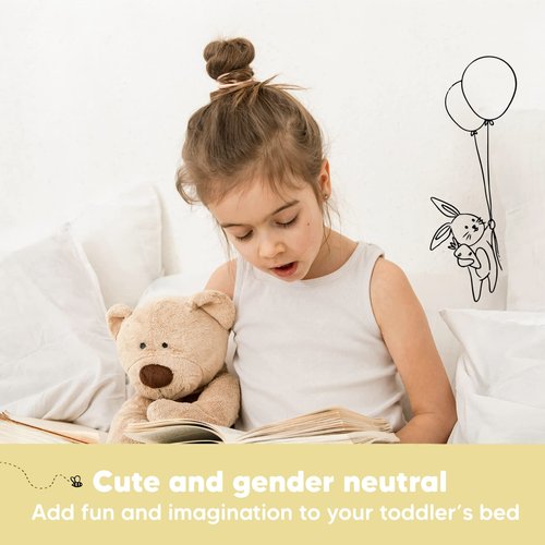Toddler Pillow with Pillowcase - 13x18 My Little Dreamy Kids Travel Bed Pillows for Sleeping, Organic Cotton Small Pillowcase, Soft & Breathable, Machine Washable, Toddlers 2-5 Years Old (Soft White)