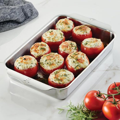 Hestan Provisions OvenBond Baking Pan - 9" x 13" Tri-Ply Rectangular Stainless Steel