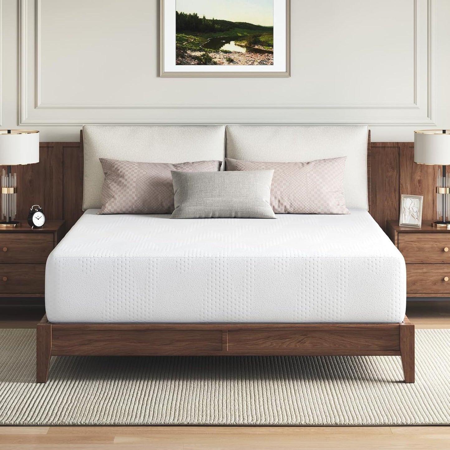 Novilla 14-Inch Full Memory Foam Mattress - Cooling Gel Foam for Pressure Relief | CertiPUR-US Certified