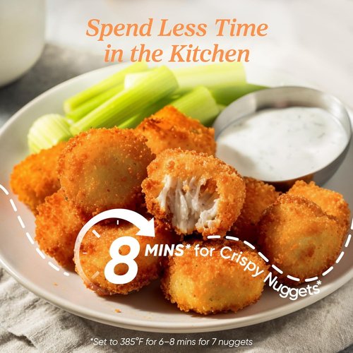 COSORI Air Fryer 2.1 QT - Compact 4-in-1 Air Fryer for Healthy Meals | 97% Less Oil, Easy Cleanup