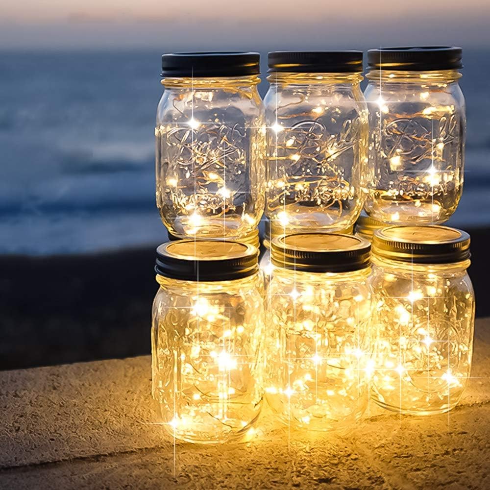 XINKAITE LED Fairy Lights - Battery Operated String Lights for Indoor & Outdoor Decor | 10Ft Warm White