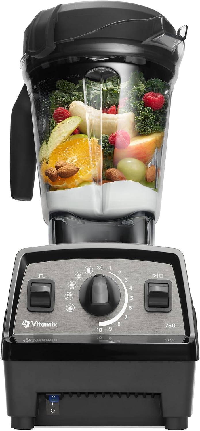 Vitamix Propel Series 750 Professional Blender - Four Blending Programs, Self-Cleaning, 64 Oz, Black