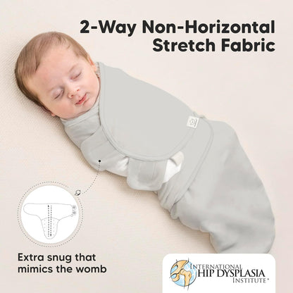 Organic Baby Swaddle Sleep Sacks by [Brand Name] - Soft & Snug for Newborns 0-3 Months | 3-Pack in Sage, XS