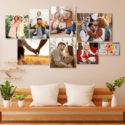 Custom Canvas Prints by Ship Next Day - Personalized Photo Wall Art | Framed 10x8 for Home Decor