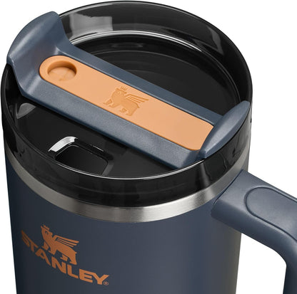 STANLEY Quencher H2.0 Tumbler - 40 oz Insulated Stainless Steel with Handle & Straw | BPA-Free | Twilight
