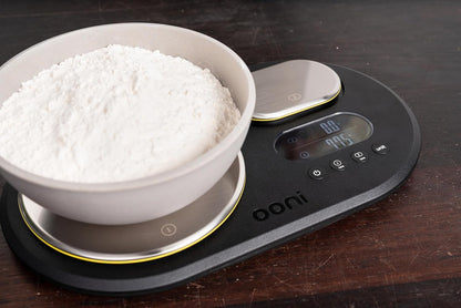 Ooni Dual Platform Digital Scales - Accurate Baking & Cooking Scales - LCD Display | Essential Pizza Oven Accessory