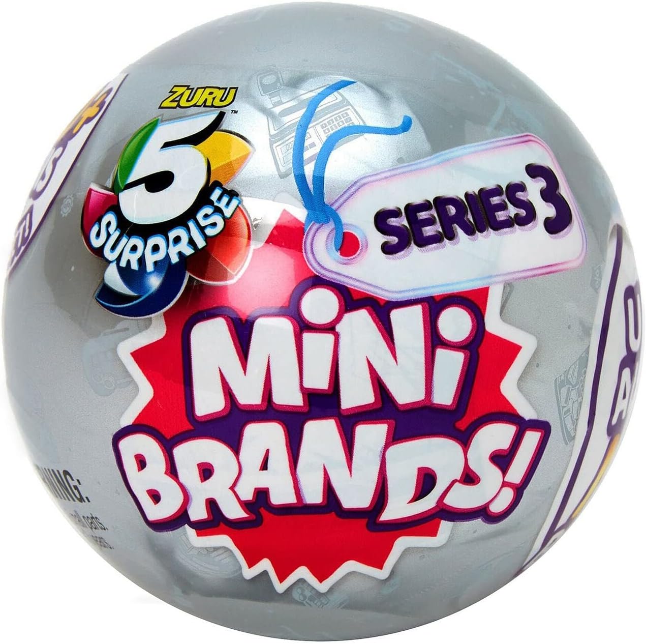 5 Surprise Mini Brands - Mystery Capsule Real Miniature Collectible Toy | Single Pack