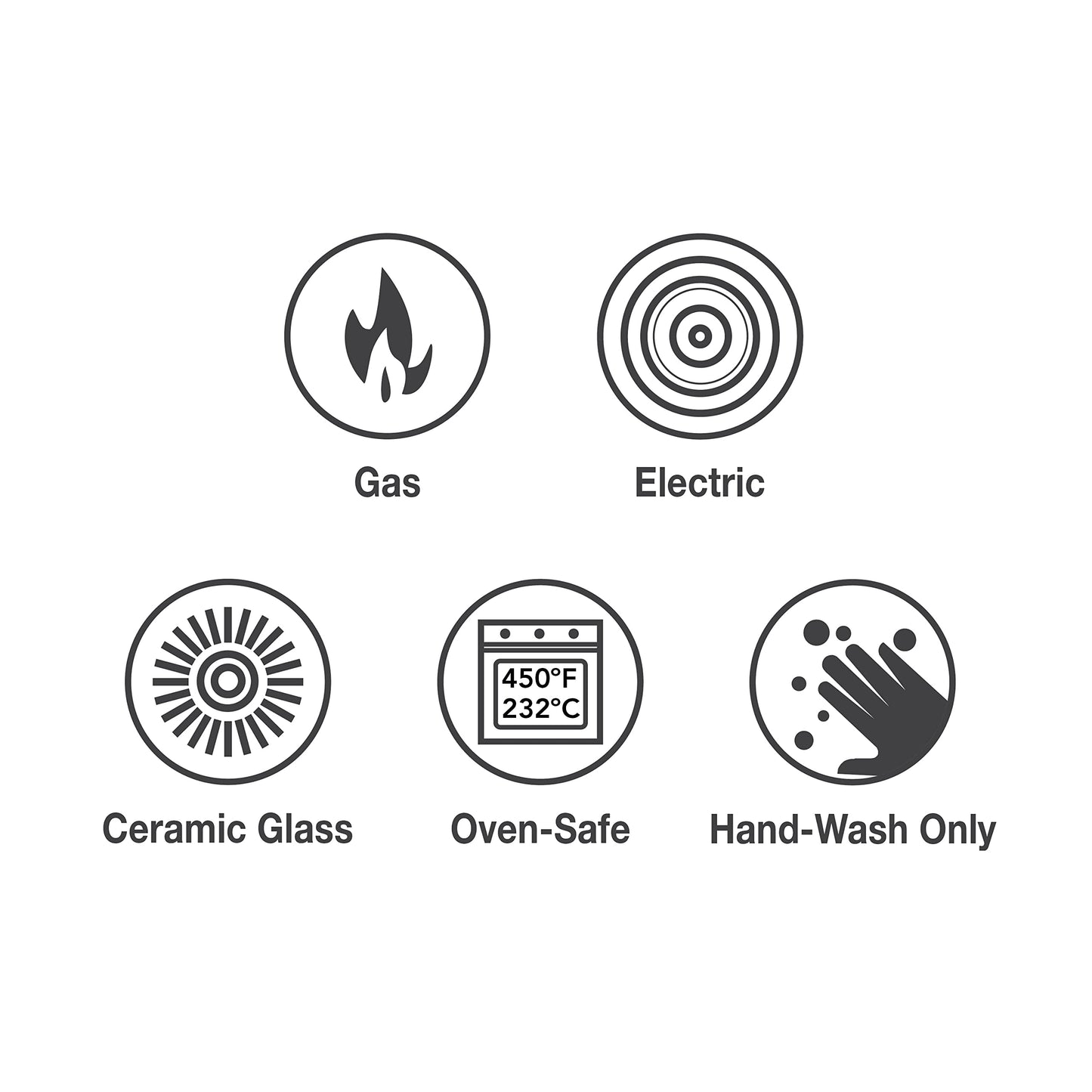 Prisma 7 Qt Enameled Cast Iron Covered Square Dutch Oven (White)