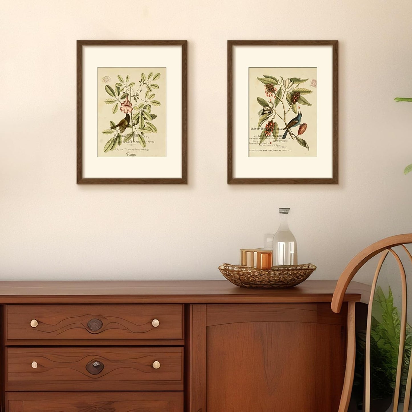 Upsimples 12x16 Picture Frame - Versatile Display for 8.5x11 Photos with Mat or 12x16 Without | Brown, 1 Pack