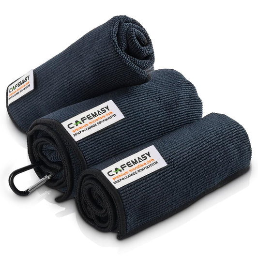 CAFEMASY Coffee Bar Cleaning Towels Set - Pack of 3pcs Barista Cleaning Cloth Espresso Towel Soft Barista Towels for Coffee Bar Cleaning Barista Espresso Accessories Tools