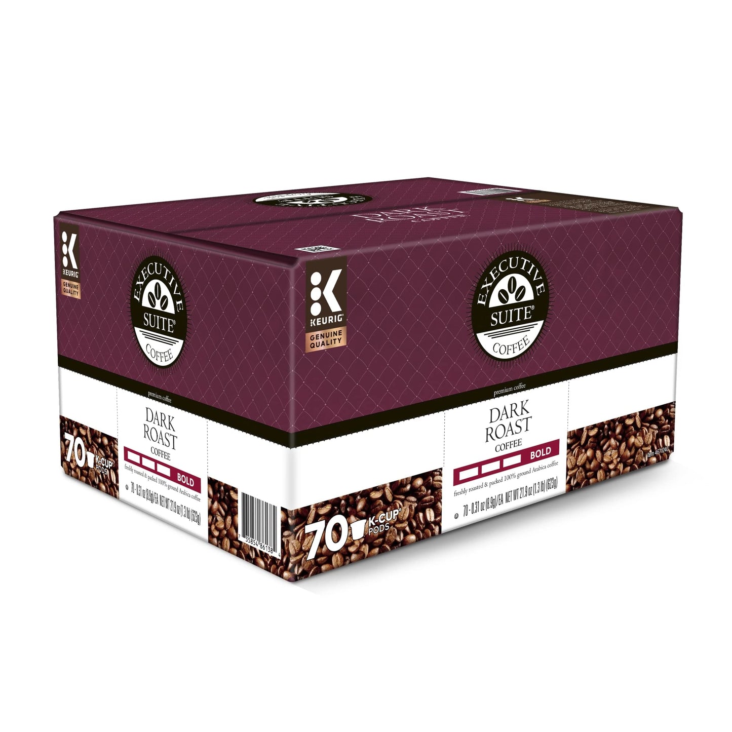 Executive Suite Dark Roast Coffee Keurig® K-Cup® Pods, Box of 70 Pods