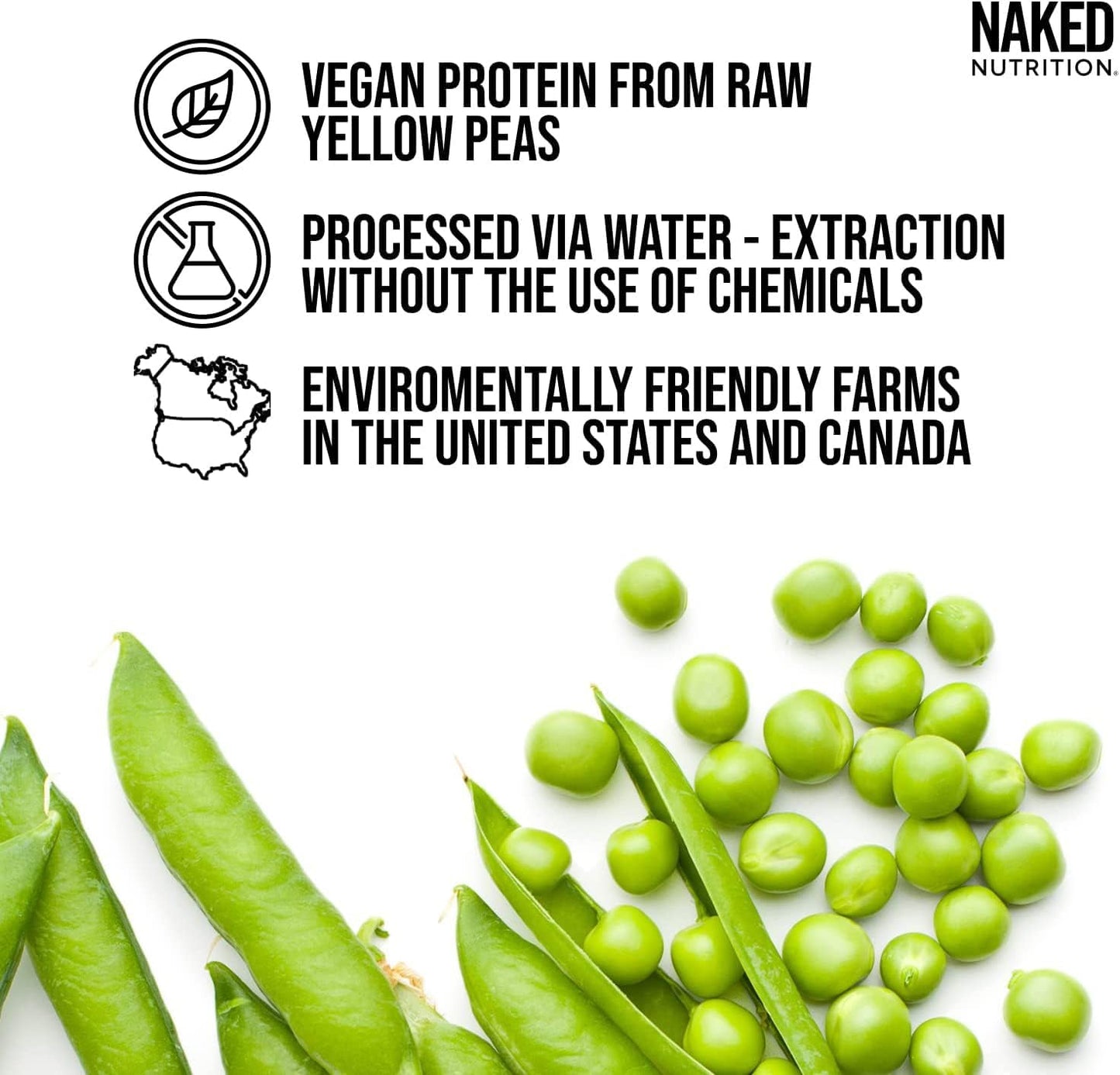 NAKED Shake - Chocolate Coconut Almond Protein Powder - Plant-Based, Gluten-Free, 30 Servings