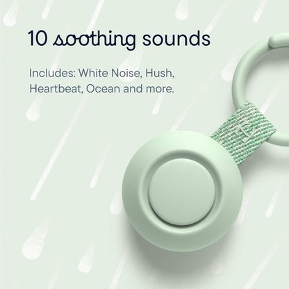Hatch Go Portable Sound Machine - 10 Soothing Sounds for Babies & Kids | Travel-Friendly Mint Color
