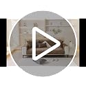 Brown Couch Cover for Leather Sofa - Non-Slip 28x28in Protection