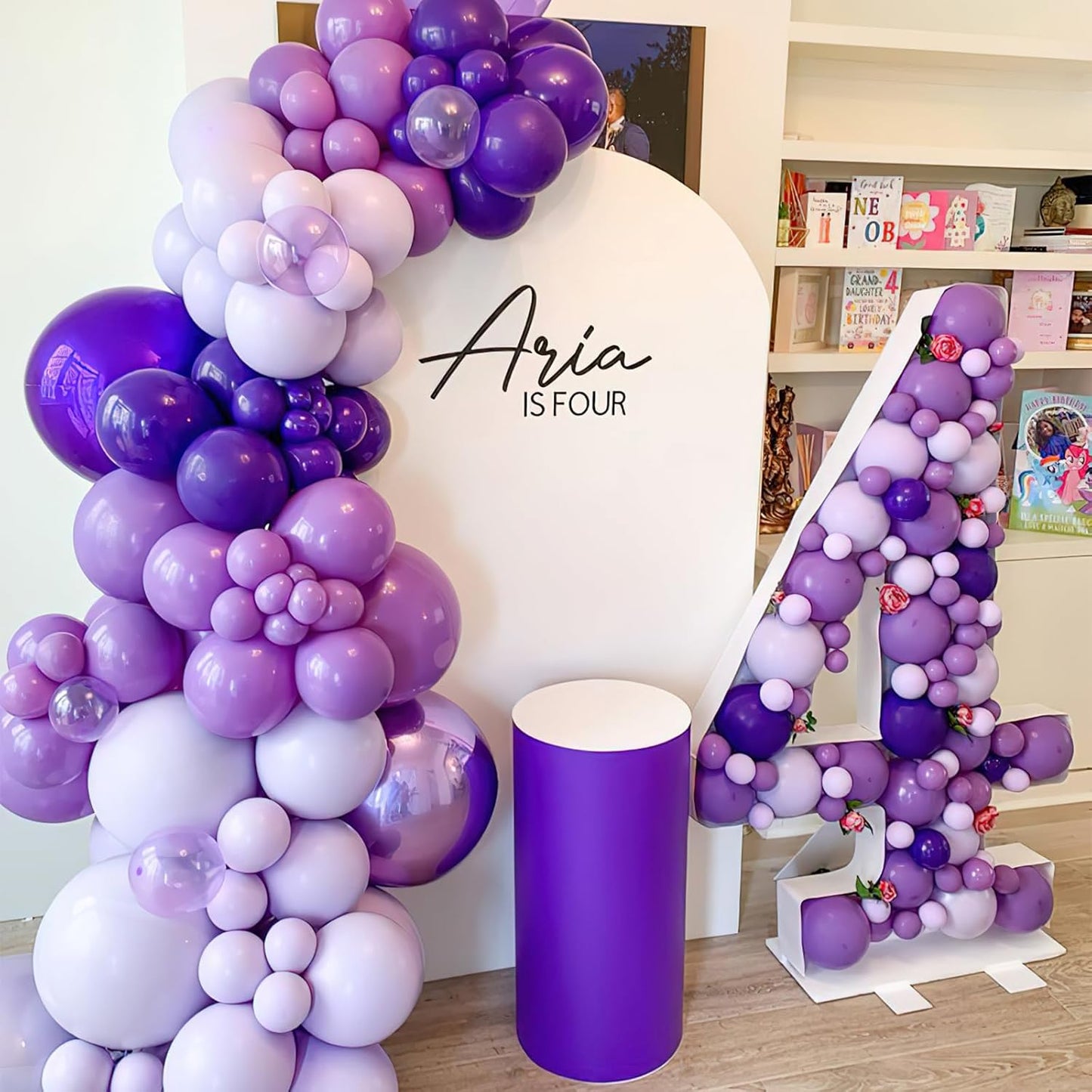 PartyWoo Purple Balloons - 100pcs 12 Inch Latex Balloons for Birthday & Wedding Decor