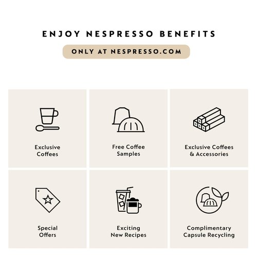 Nespresso Capsules Vertuo, Barista Flavored Pack, Medium Roast Coffee, 30 Count Coffee Pods, Brews 7.8oz.