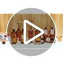 15 Pack 16oz Amber Glass Bottles with Caps for Storage & DIY Projects