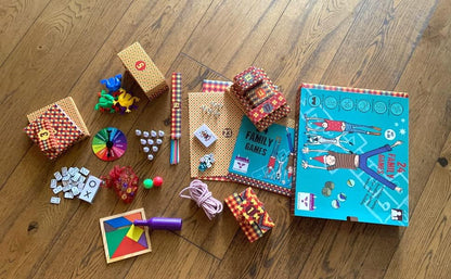 Advent Family Games Countdown Calendar - 24 Fun Games for Kids Aged 6+ | Perfect Family Bonding Experience